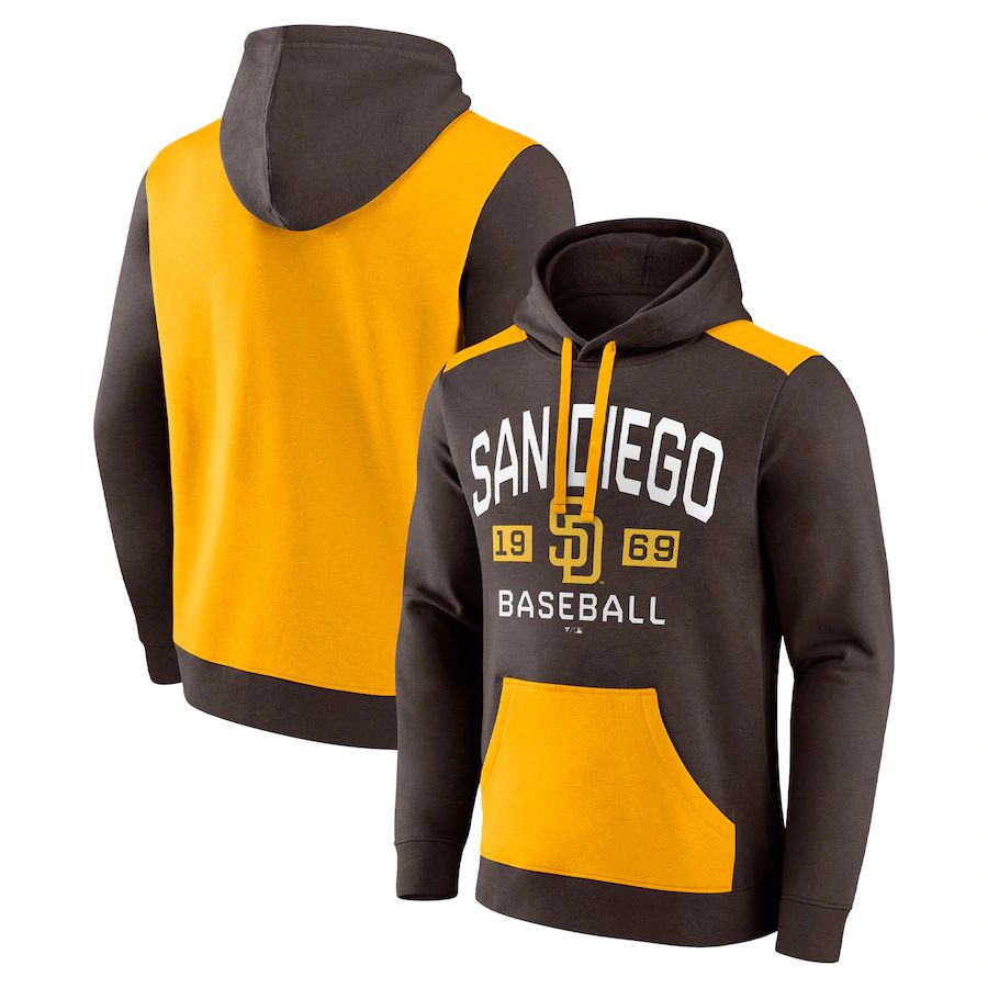 Men 2023 MLB San Diego Padres brown Sweatshirt style 2